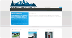 Desktop Screenshot of fortressconstructorsllc.com